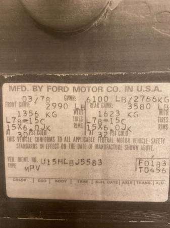 1978 Ford Bronco