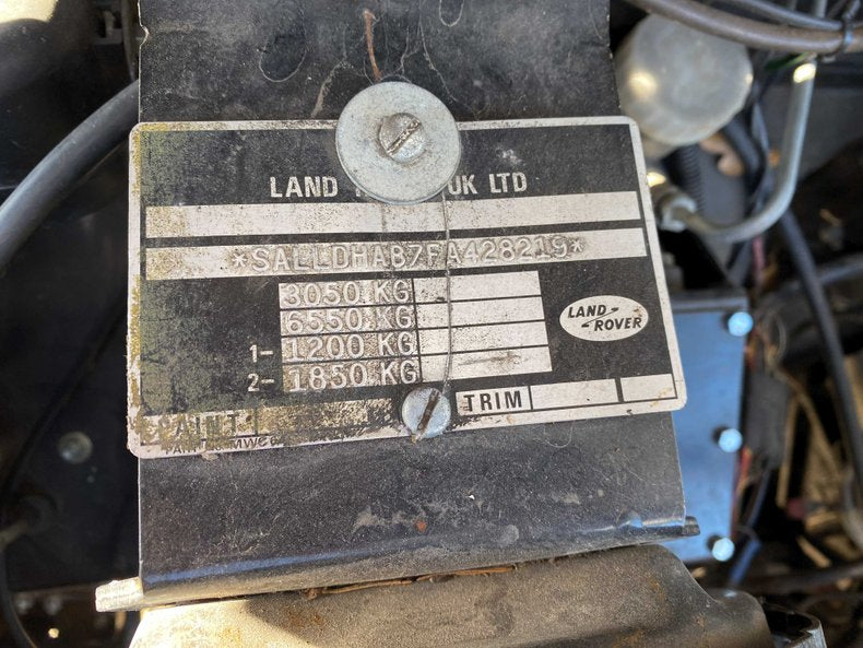 1990 Land Rover Defender 110 RHD