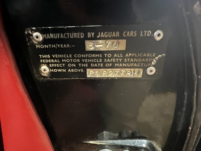 1969 Jaguar E-Type