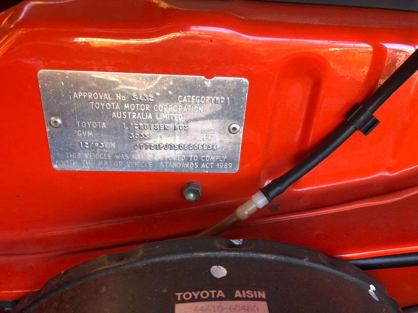 1994 Toyota Land Cruiser HZJ75 Troop Carrier