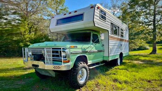 1971 Ford F350 4x4 Camper