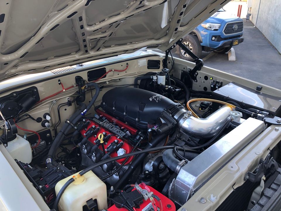 1983 Toyota Land Cruiser FJ60 with an LS3 swap