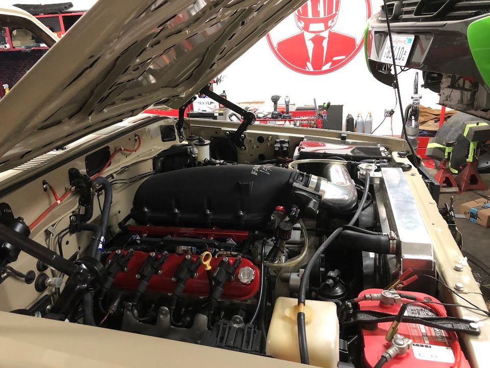 1983 Toyota Land Cruiser FJ60 with an LS3 swap
