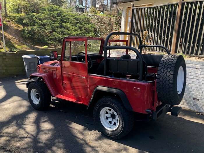 1975 Toyota Land Cruiser FJ40 V8 Swap