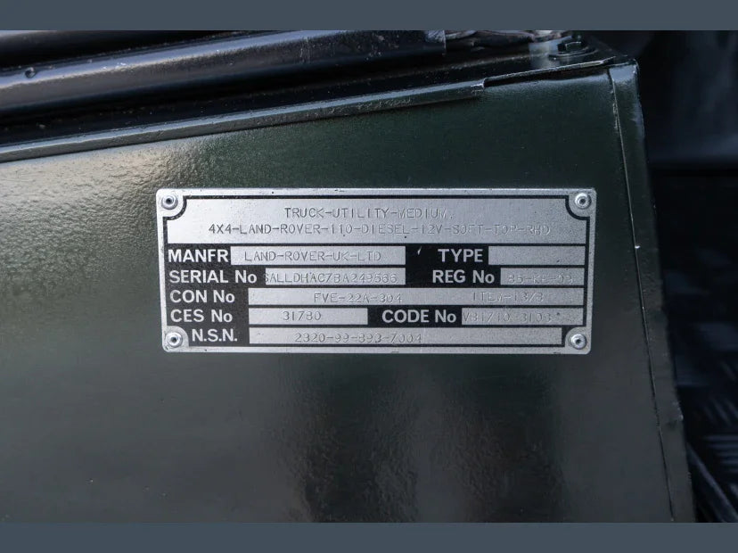 1985 Land Rover Defender 110 Pickup Truck