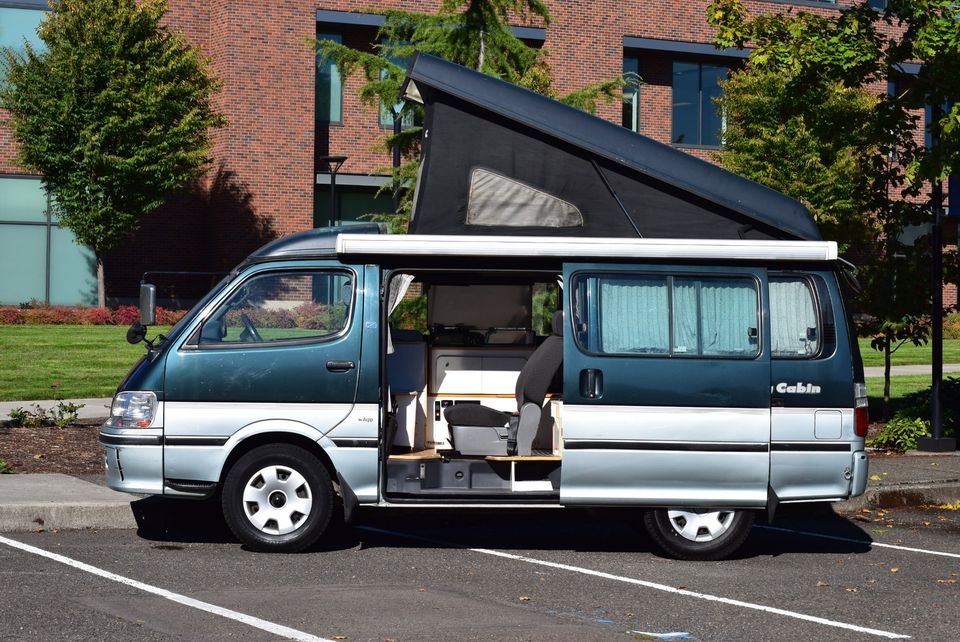 1996 Toyota HiAce Cruising Cabin Pop Top Camper (RHD)