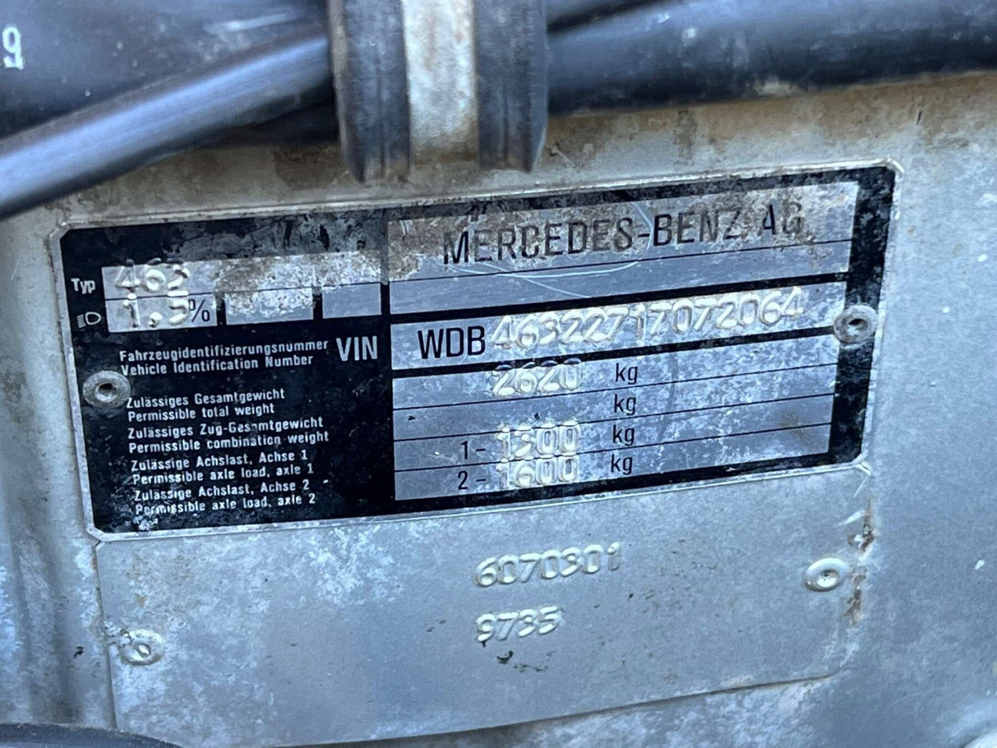 1990 Mercedes 300GE G-Wagen