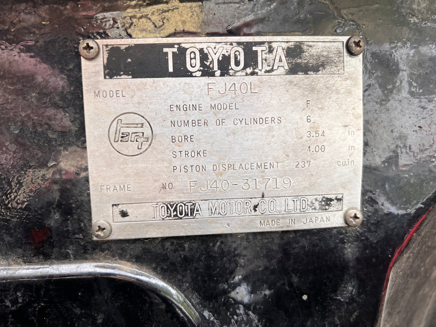 1965 Toyota FJ40 Land Cruiser V8