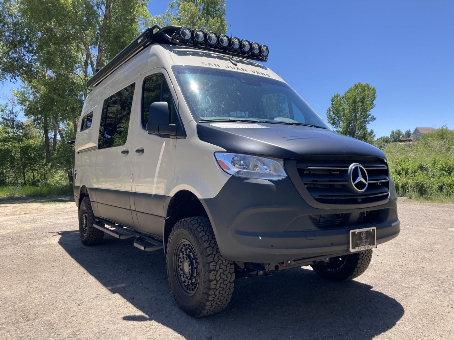2022 Mercedes Sprinter 4x4 by San Juan Vans