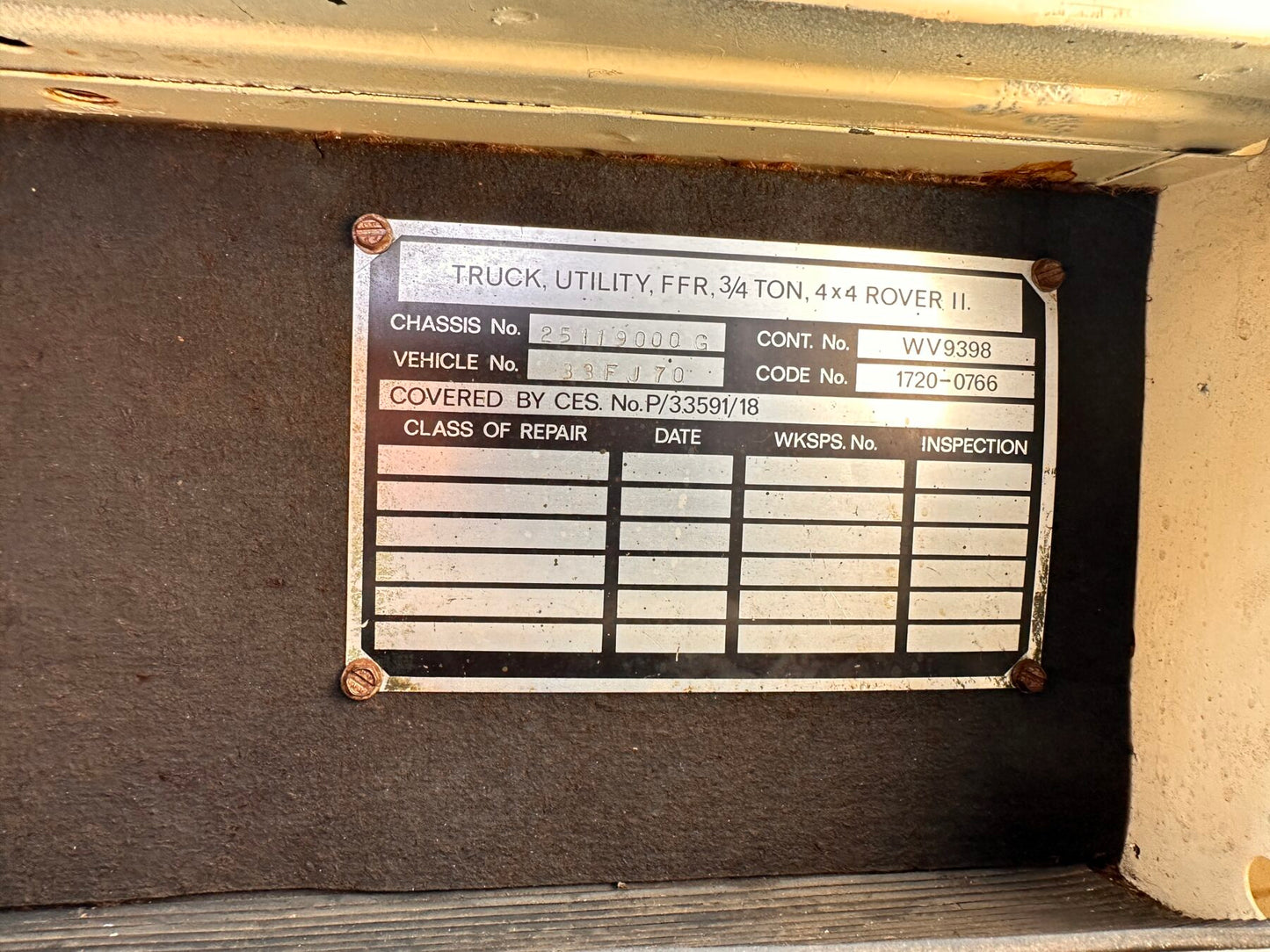 1966 Land Rover Series 2 109' LHD