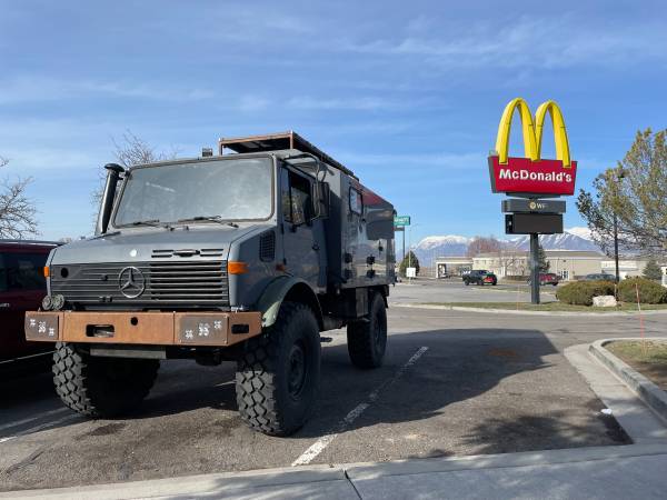 1986 Mercedes-Benz Unimog U1300L Camper / Expedition Conversion