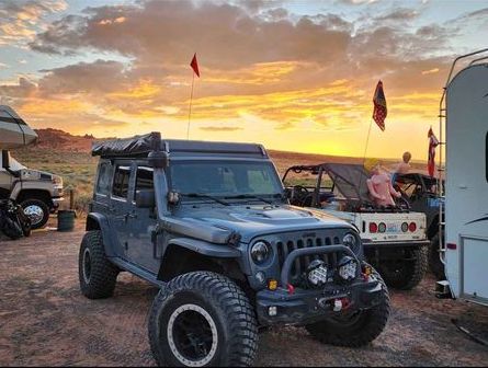 2014 Jeep Wrangler Unlimited Rubicon X with Ursa Minor Top