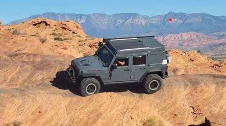 2014 Jeep Wrangler Unlimited Rubicon X with Ursa Minor Top