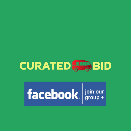 Introducing Curated.Bid's Facebook Group: Your Hassle-Free Source for Vans & Overlanders