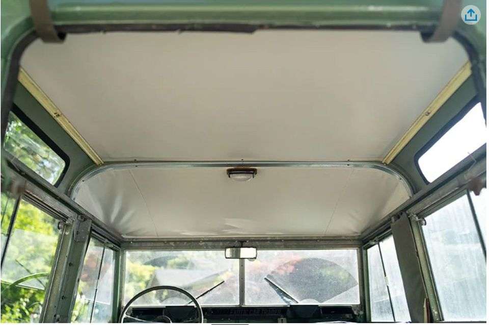 1970 Land Rover Series IIA Double Roof Restoration