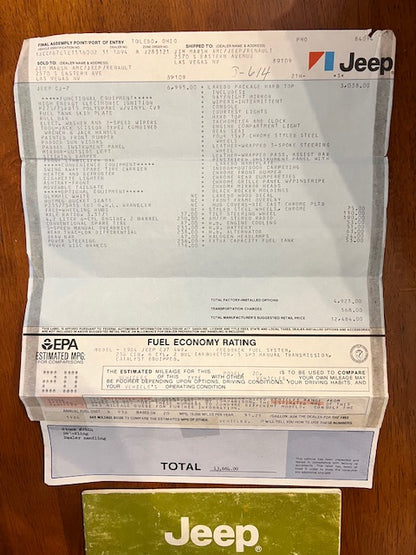 1984 Jeep CJ7 Laredo