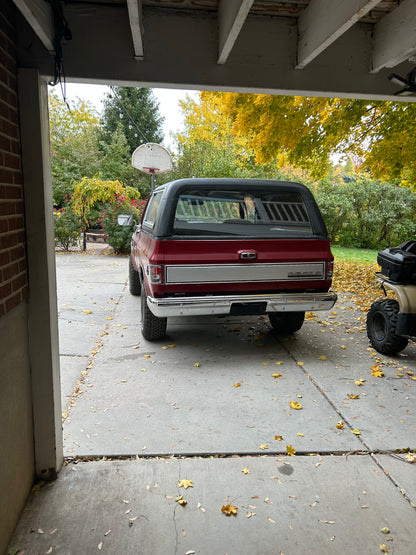1989 Chevrolet K5 Blazer Silverado