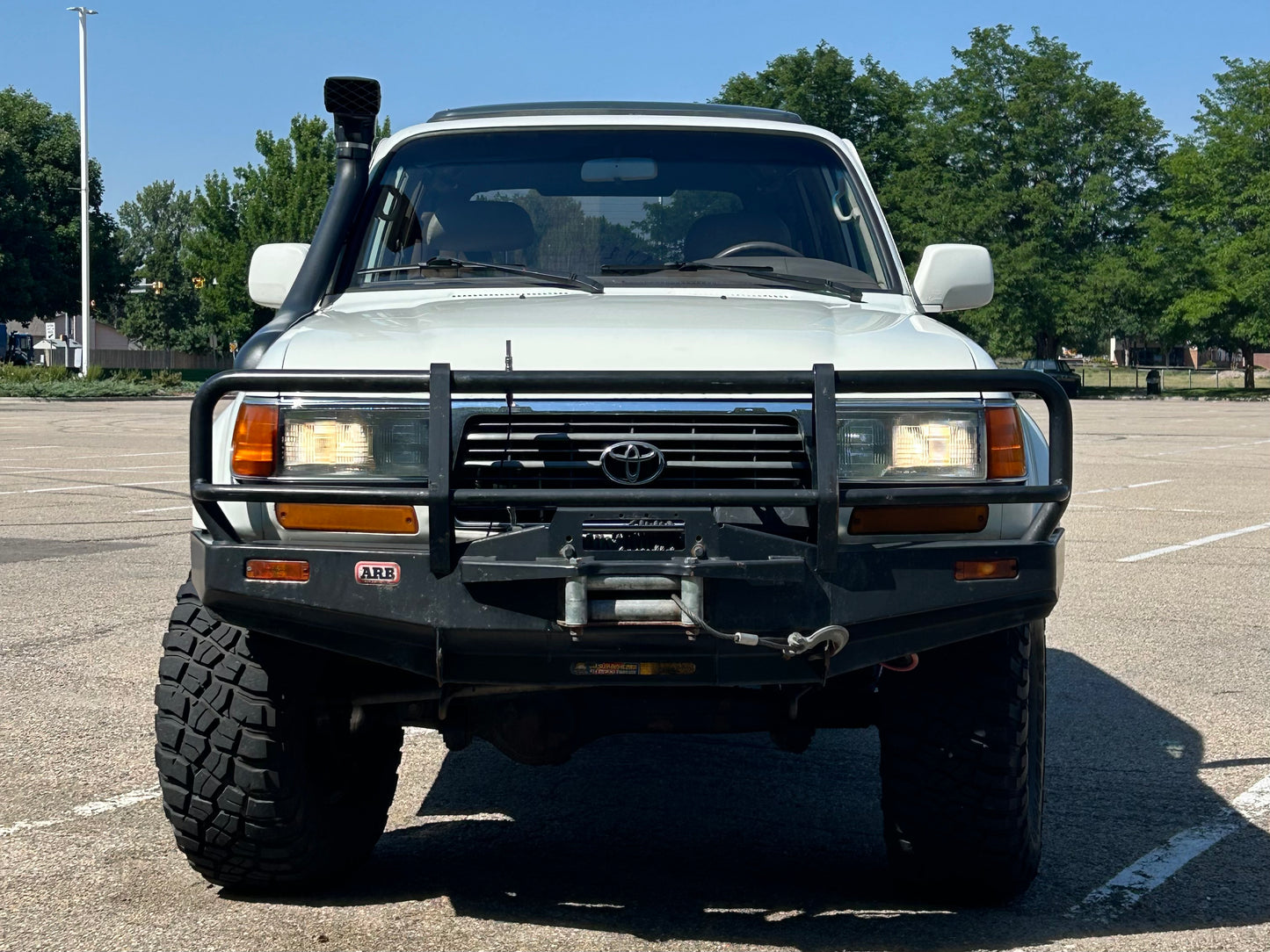 1996 Toyota Land Cruiser FJ80 LS Swap Triple Locked