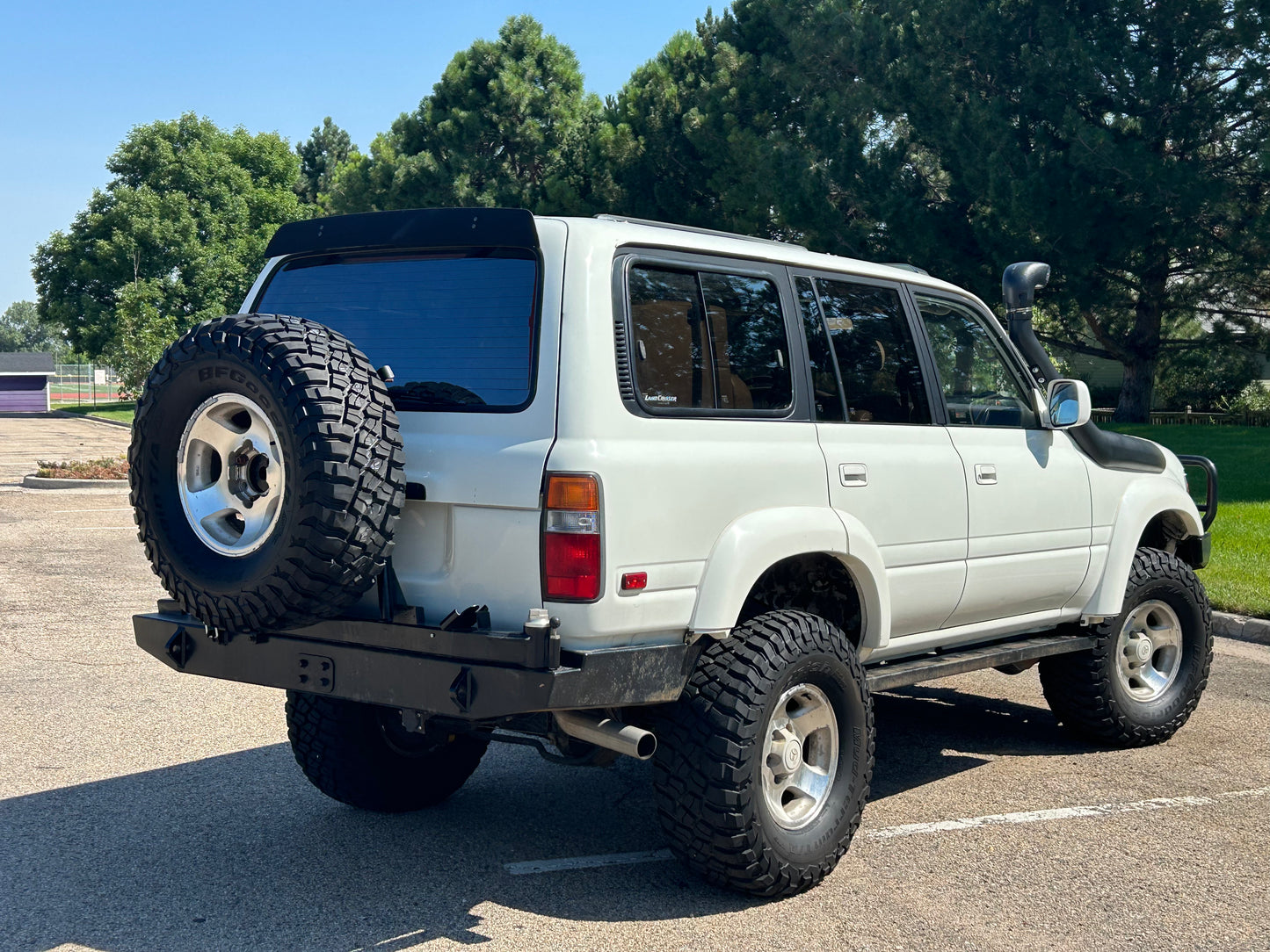 1996 Toyota Land Cruiser FJ80 LS Swap Triple Locked