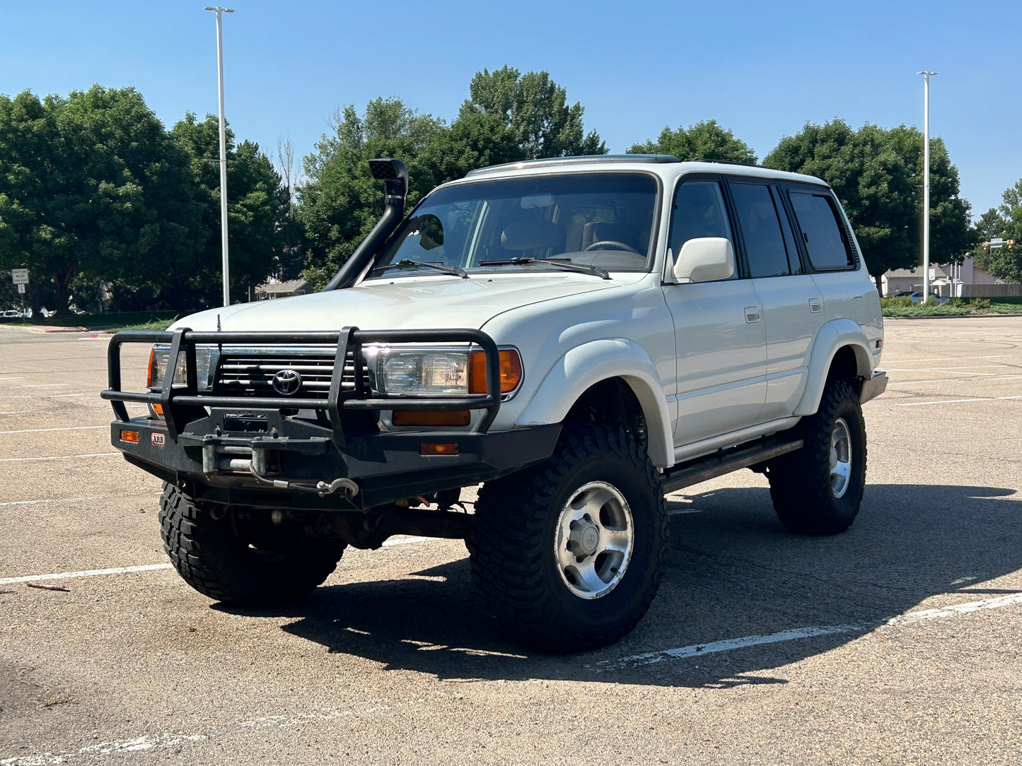 1996 Toyota Land Cruiser FJ80 LS Swap Triple Locked