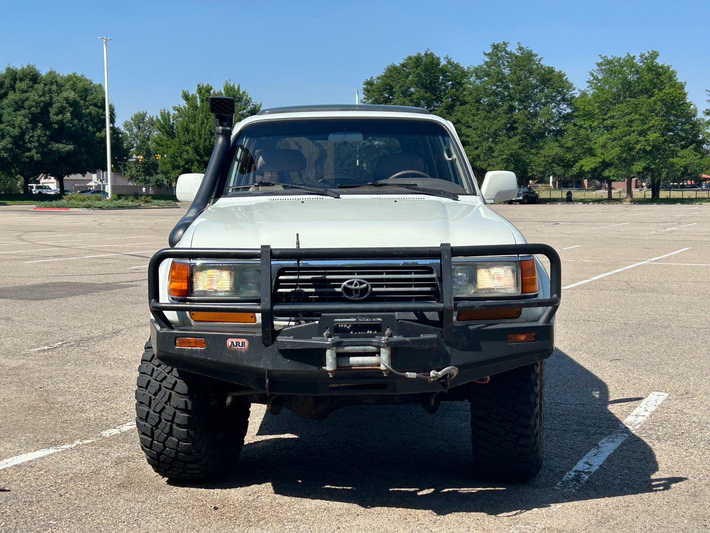 1996 Toyota Land Cruiser FJ80 LS Swap Triple Locked