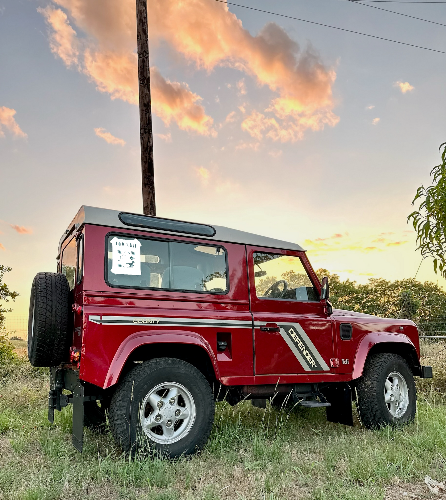 1997 LandRover Defender 90 County RHD